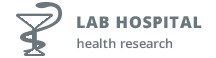 black logo lab hospital health research