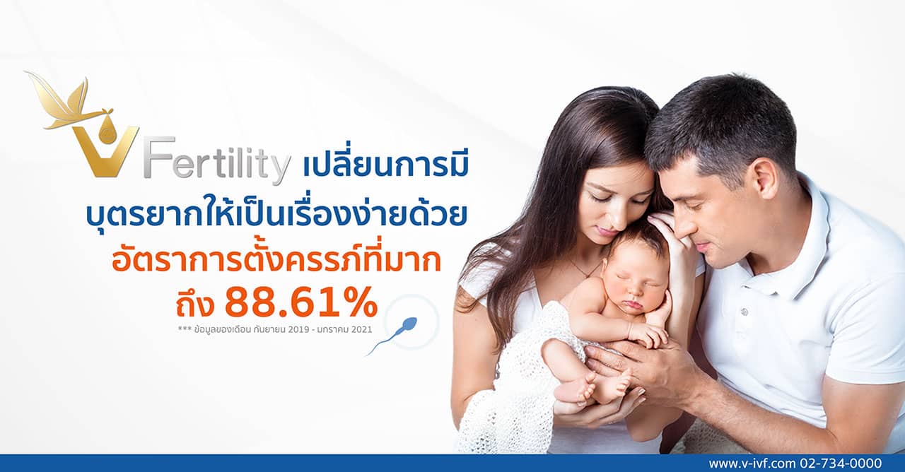 V-Fertility เปลี่ยนการมีบุตรยากให้เป็นเรื่องง่าย