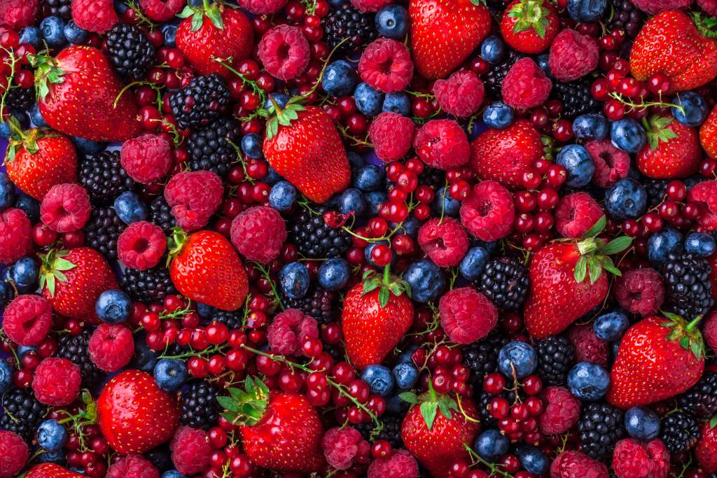 Fertility-boosting foods for women include all kinds of berries. 