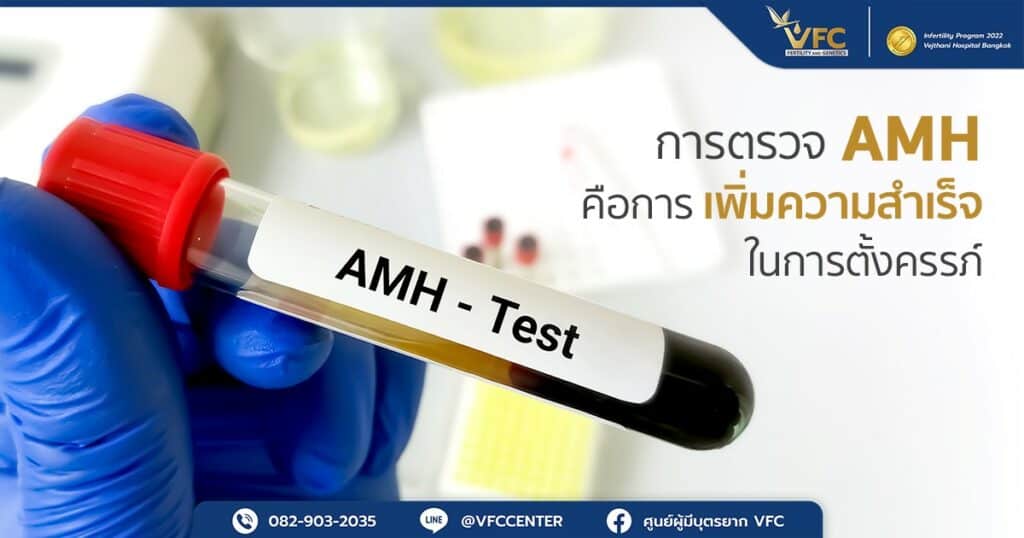การตรวจ AMH คือการเพิ่มความสำเร็จในการตั้งครรภ์ | VFC Center