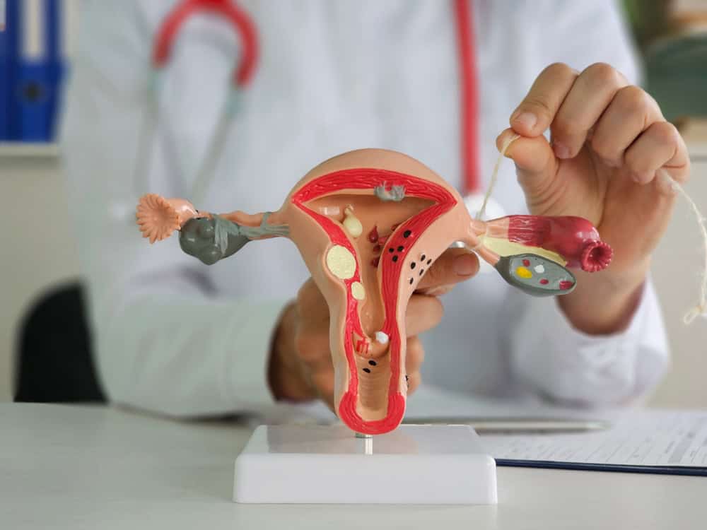 A doctor explaining how you can get pregnant with tubes tied