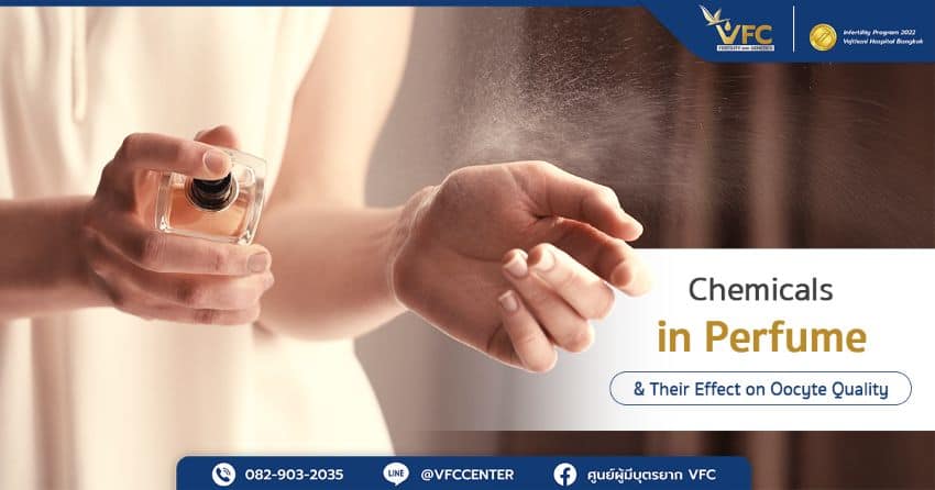 Women avoid chemicals in perfume for difficulty conceiving