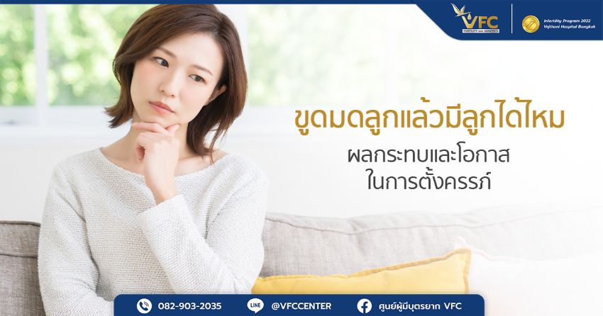 ผู้หญิงกำลังสงสัยว่าขูดมดลูกแล้วมีลูกได้ไหม