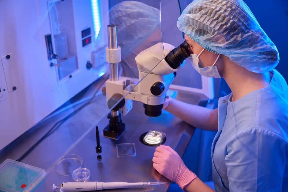 Using advanced digital microscopes for Oocyte Imaging during the ICSI procedure.