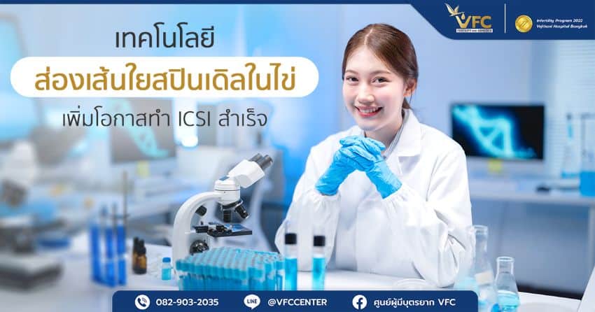 การตรวจคุณภาพไข่ โดยผู้เชี่ยวชาญในห้องปฏิบัติการ