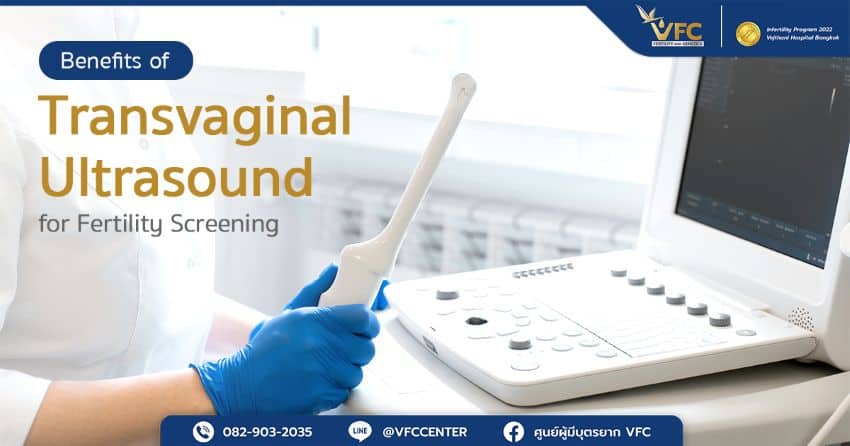 a specialist doctor holding a transvaginal ultrasound probe