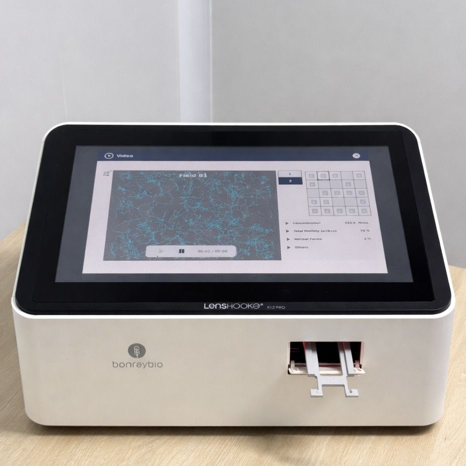 การใช้ Artificial Intelligence Optical Microscopy (AIOM) ตรวจอสุจิ